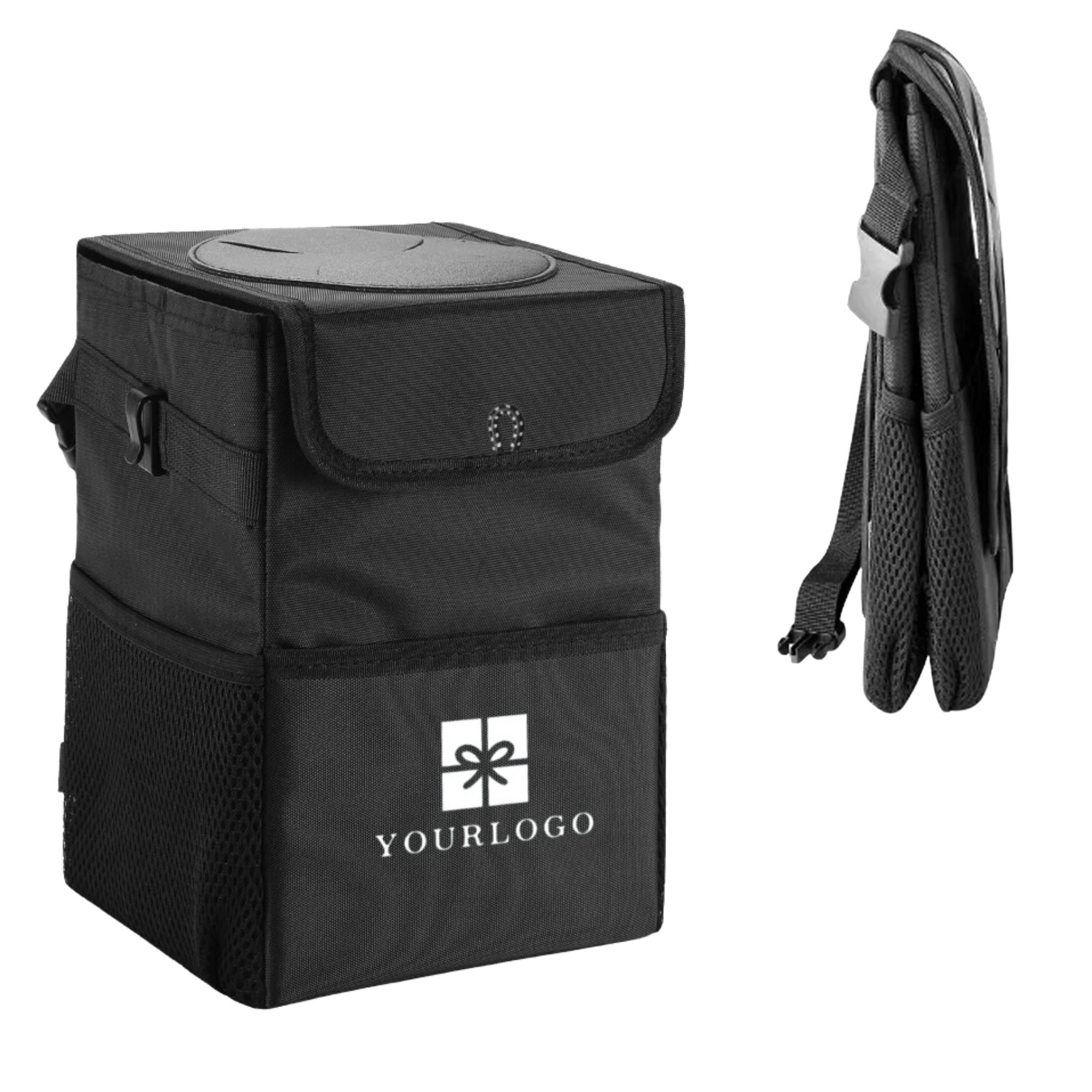 Easy To Install Car Accessory Interior Trash Can 2