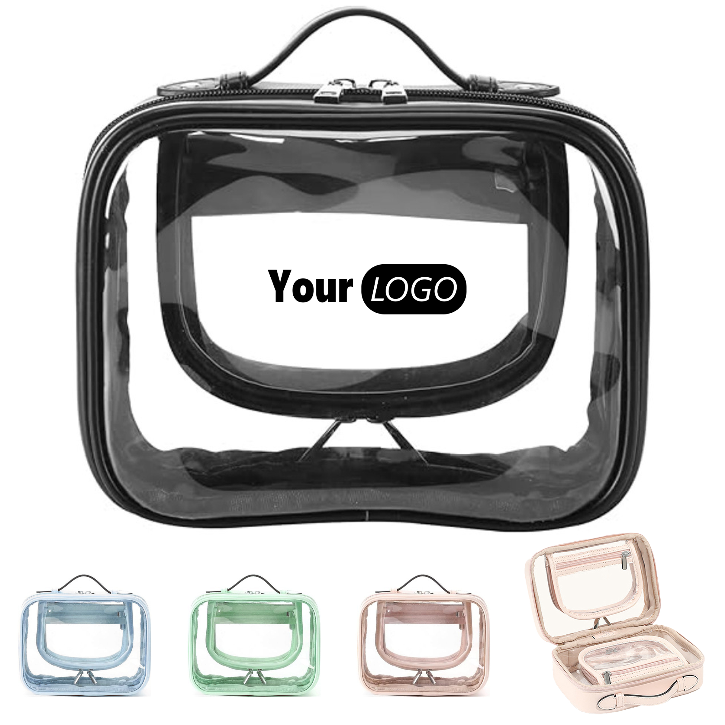 Pvc Versatile And Transparent Makeup And Toiletry Organizer 3