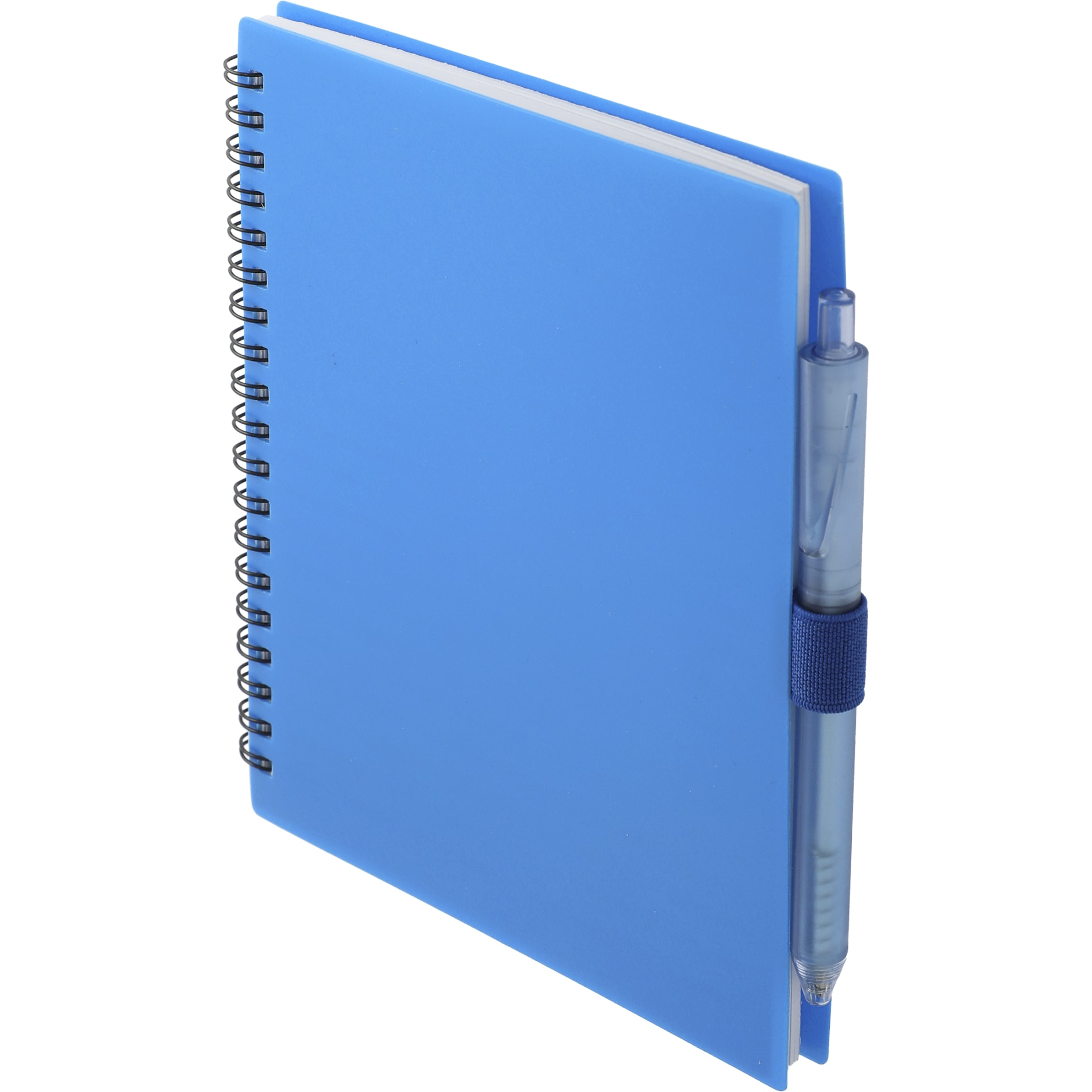 FSC® Recycled 5.5” x 7” Spiral Notebook w/ RPET Pe 261