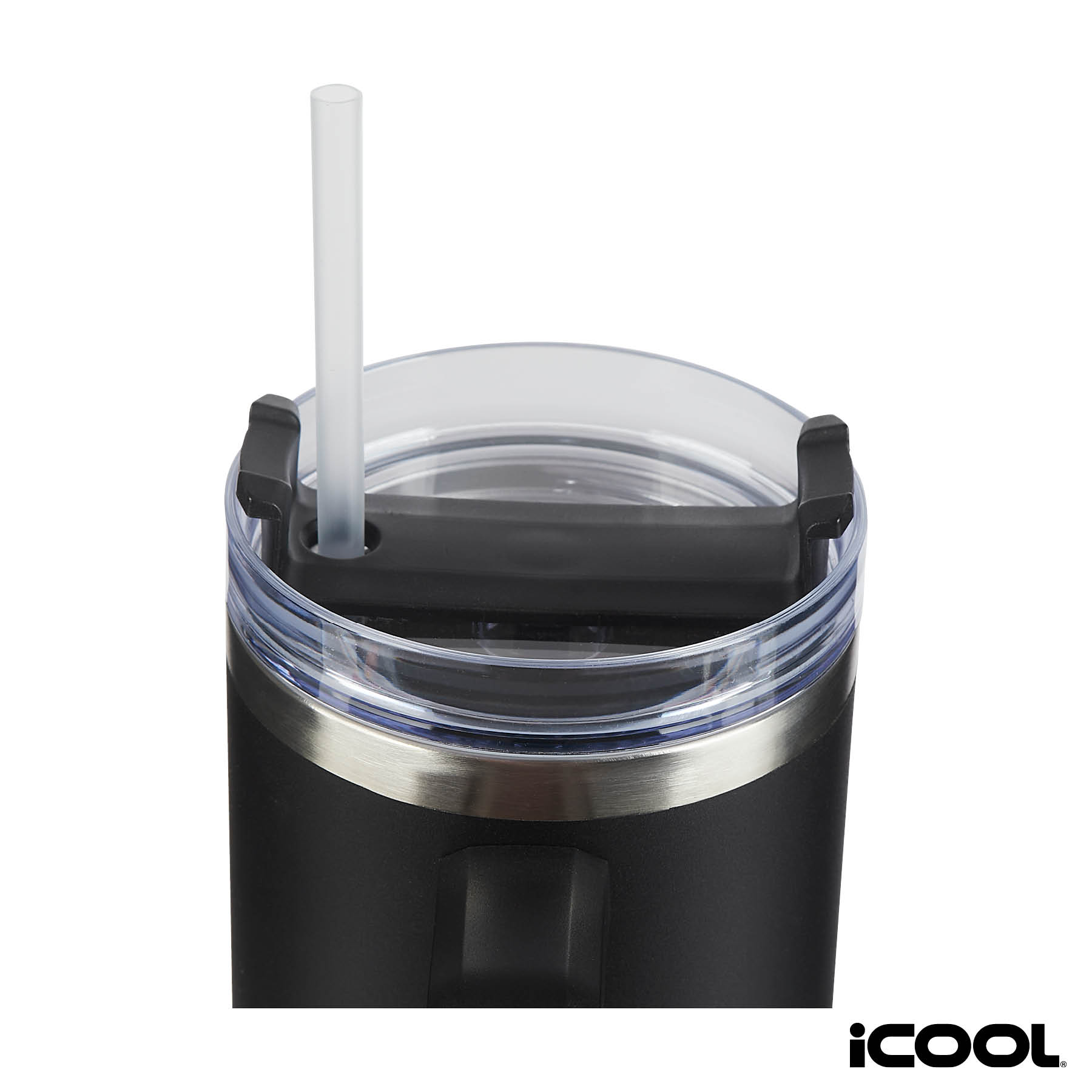 iCOOL® Borrego 40 oz. Double Wall, Stainless Steel Travel Mug with Speaker 28