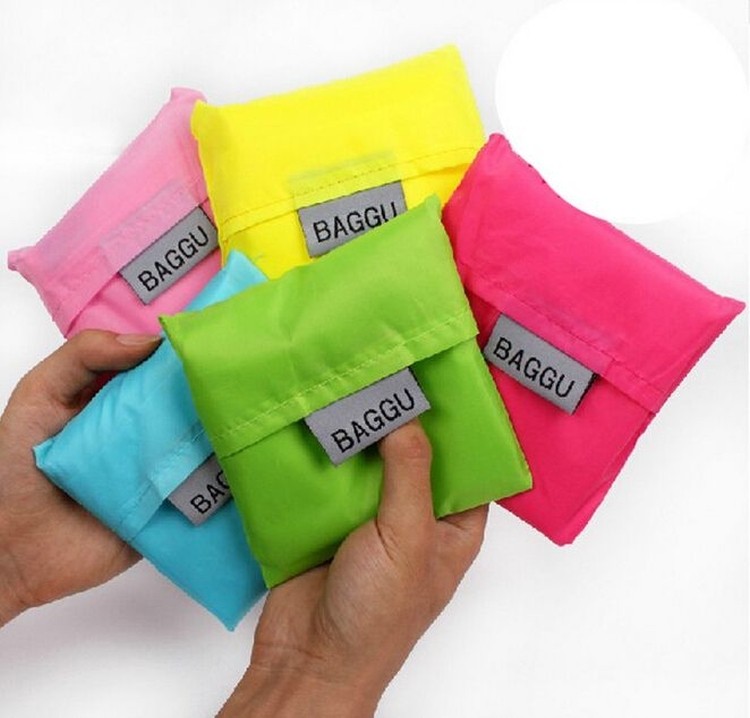 BAG GU foldable shopping bag multi color available 14"*23" 2