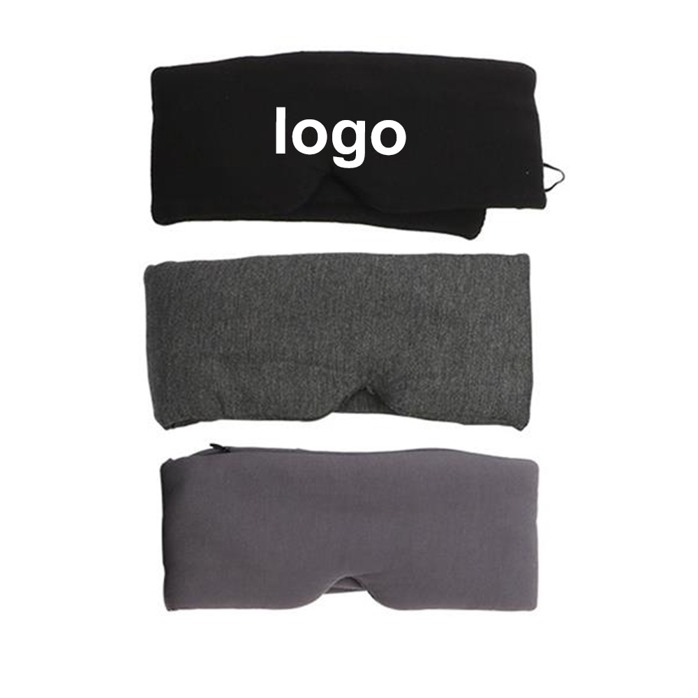 Cotton Sleep Eye Mask With Adjustable Strap Blocks Light 2