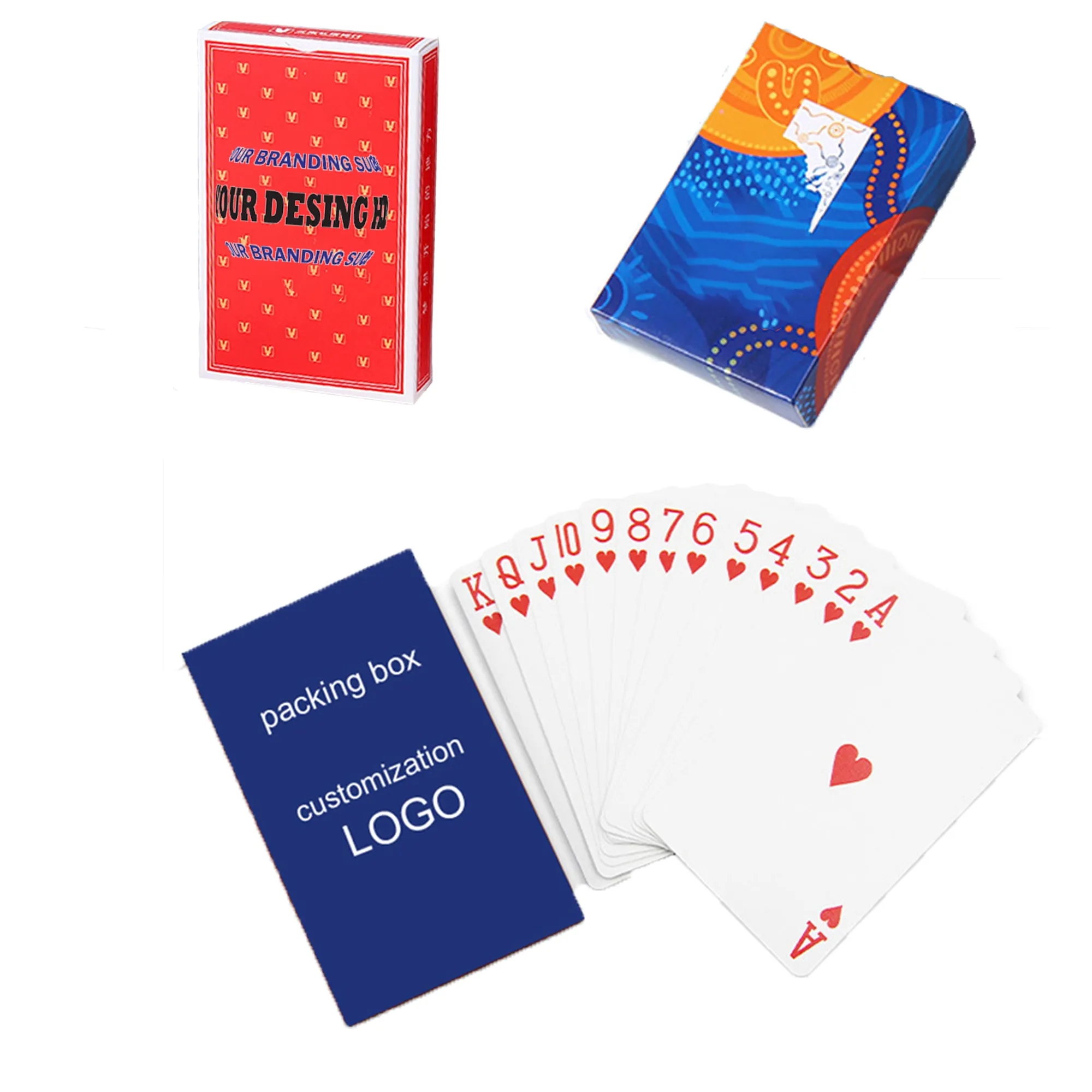 Full Color Customizable Smooth Surface Playing Cards 2