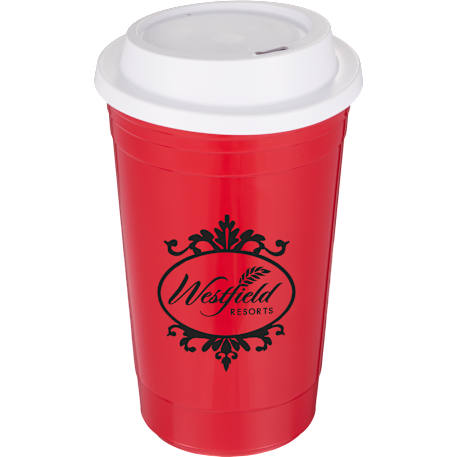 The Traveler Insulated Cup 16 oz. w/ Lid 12