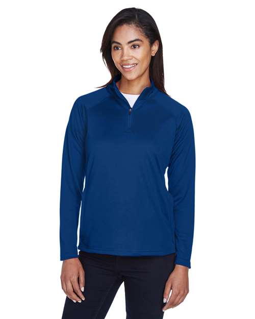 Women's Stretch Tech-Shell® Compass Quarter-Zip Pullover - DG440W 14