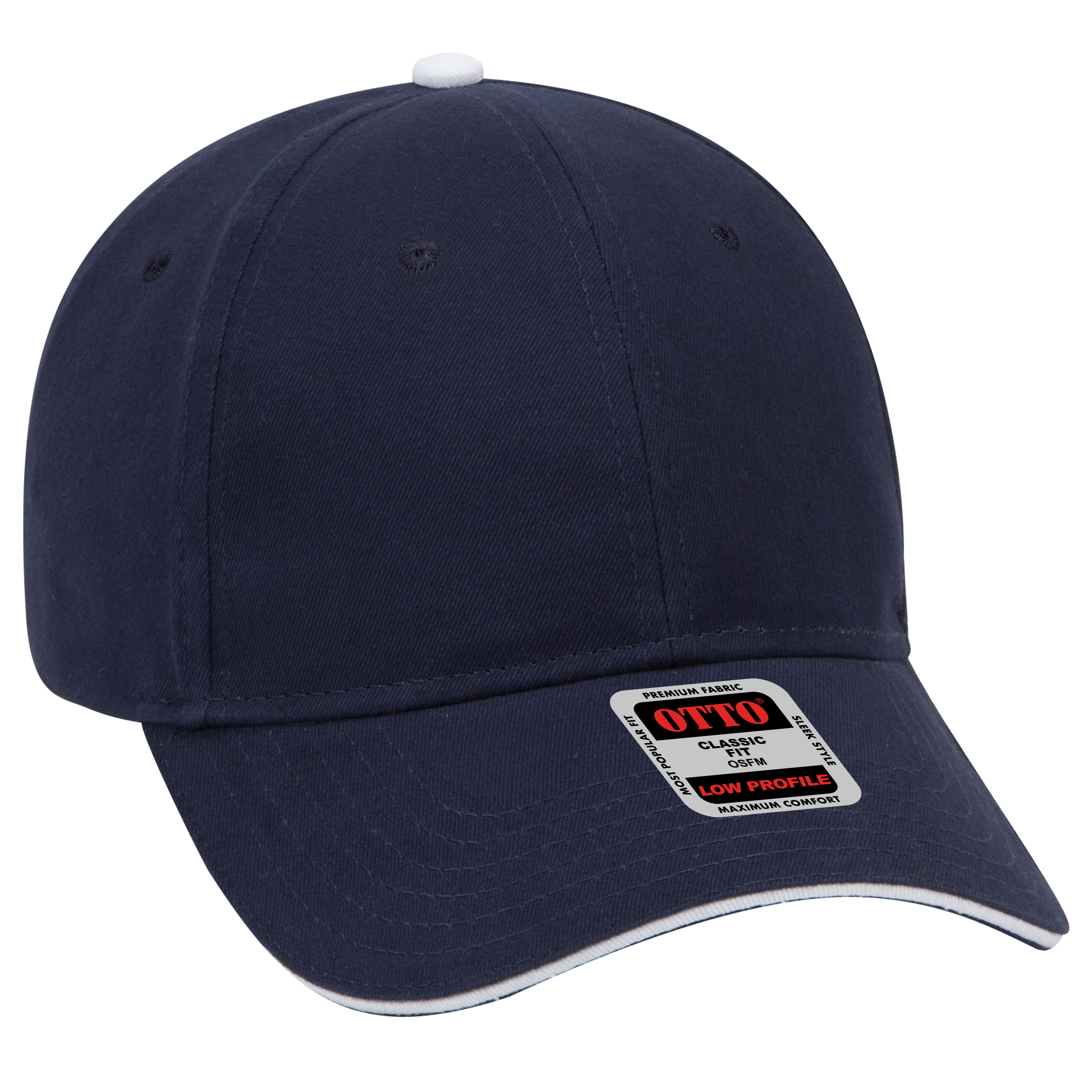 OTTO CAP® 6 Panel Low Profile Baseball Cap 41