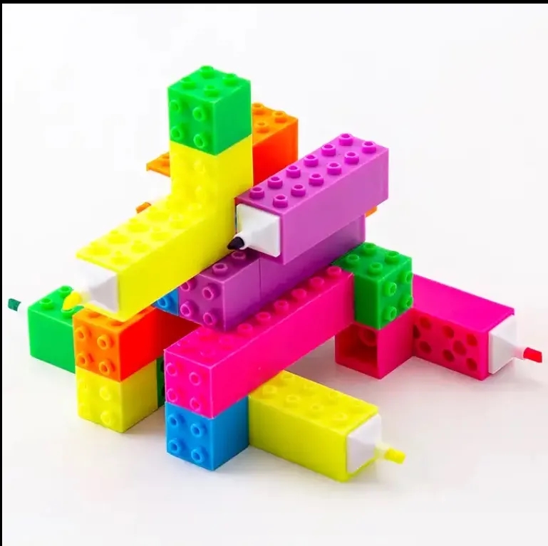 Toy Brick Highlighter Mark Pen 3