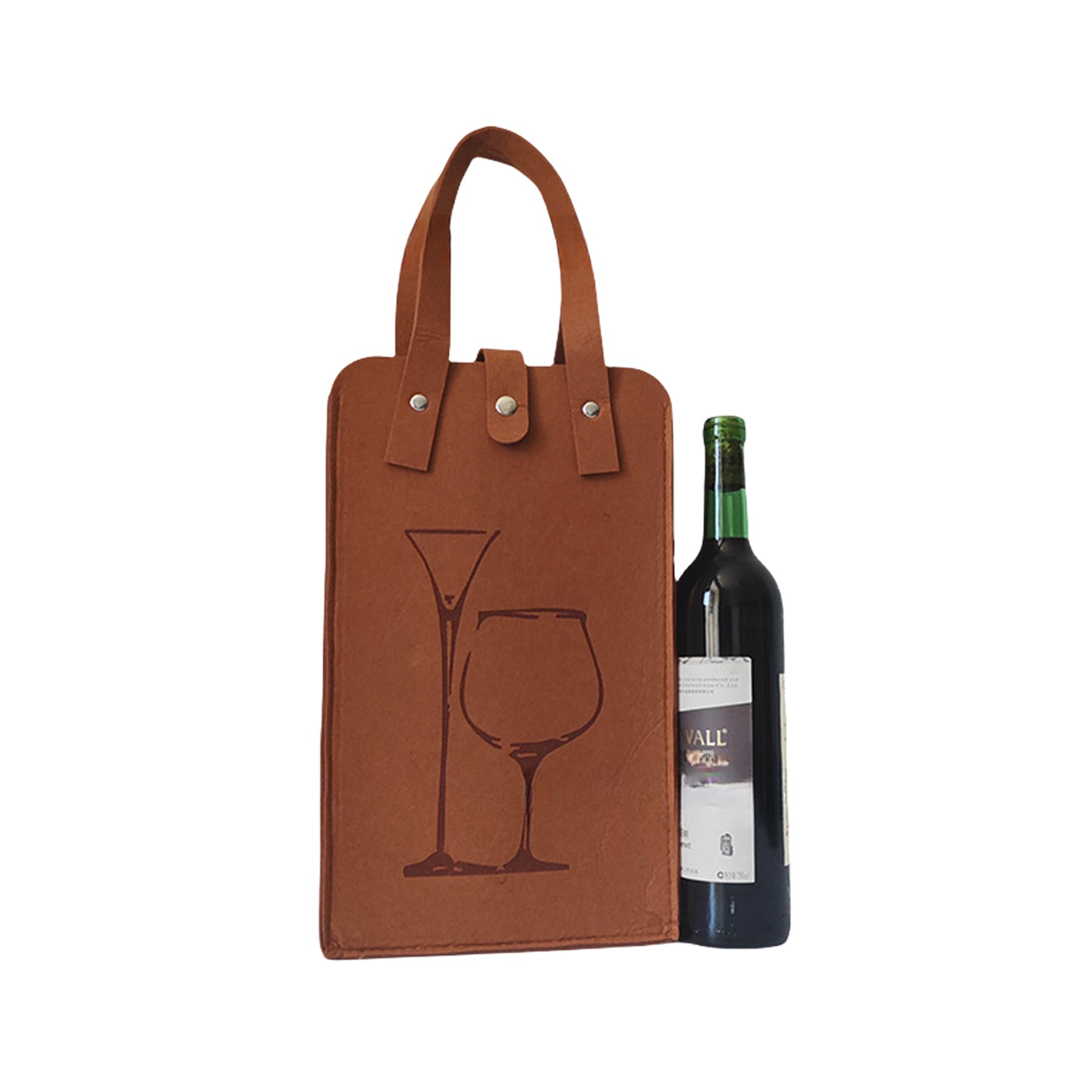 Felt Wine Carrier Tote Bag 3