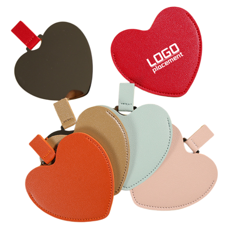 Customized folding portable makeup mirror