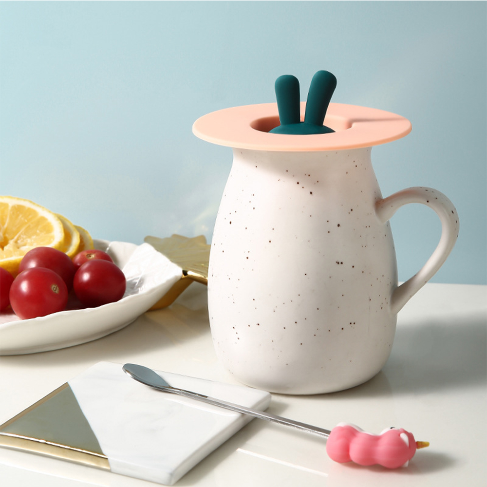 Creative Silicone Dustproof Cup Lid 7