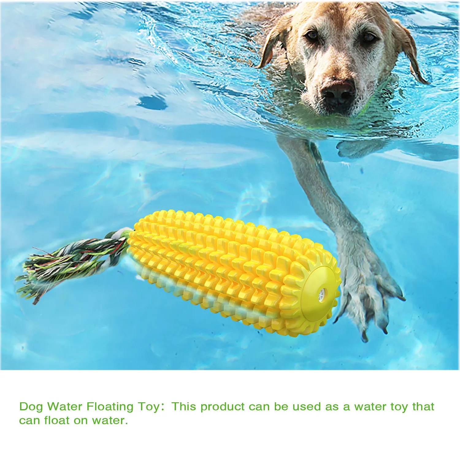 Pet Corn Sound Grinding Stick Dog Toothbrush Toy 4