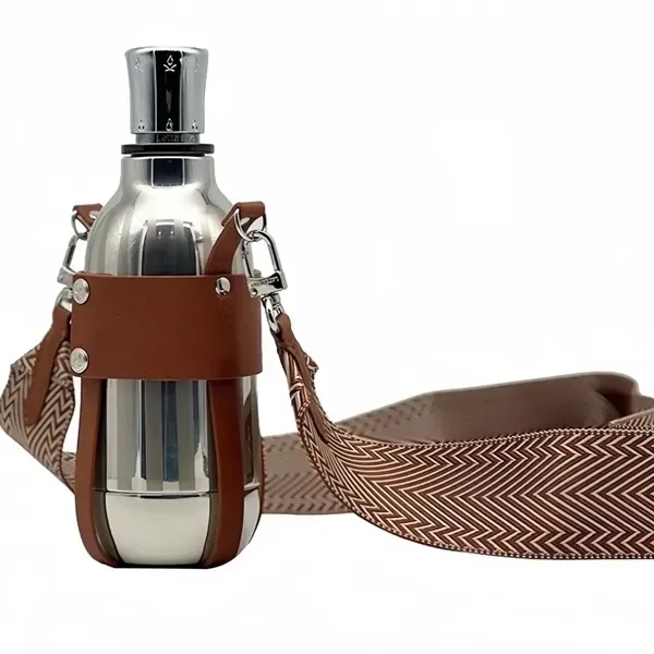 PU Leather Cup Holder - Stylish Tumbler Sleeve 14