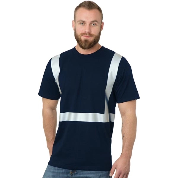 Hi-Vis 100% Cotton Crew Tee 1