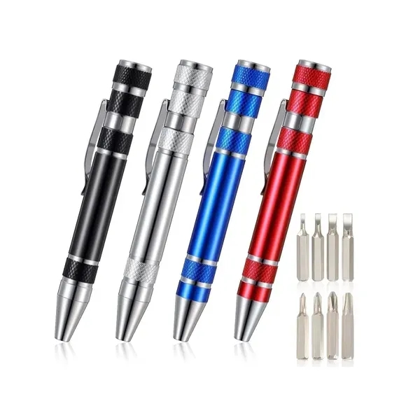 8-in-1 Magnetic Pocket Screwdriver Multitool 7
