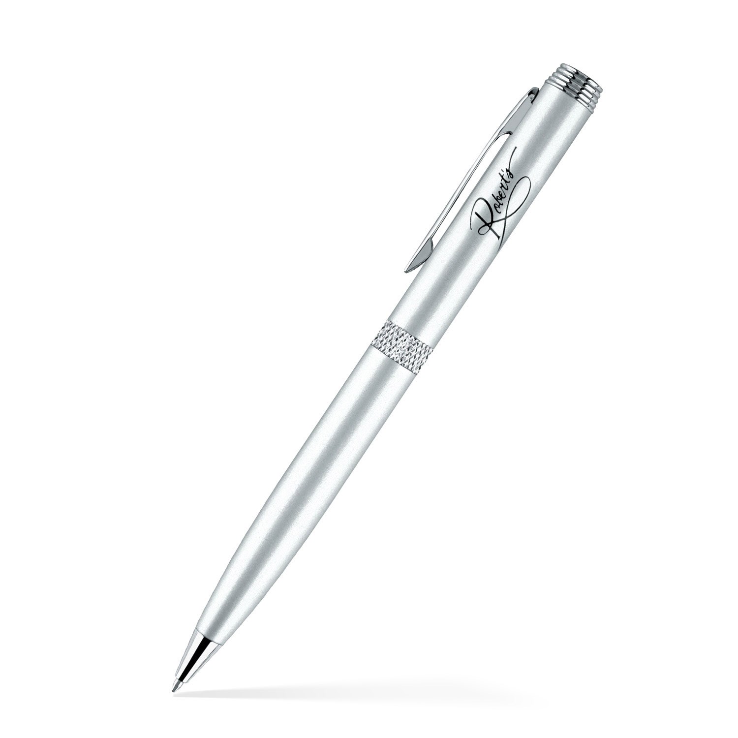 Aluminum Diamond Rollerball Twist Metal Pen