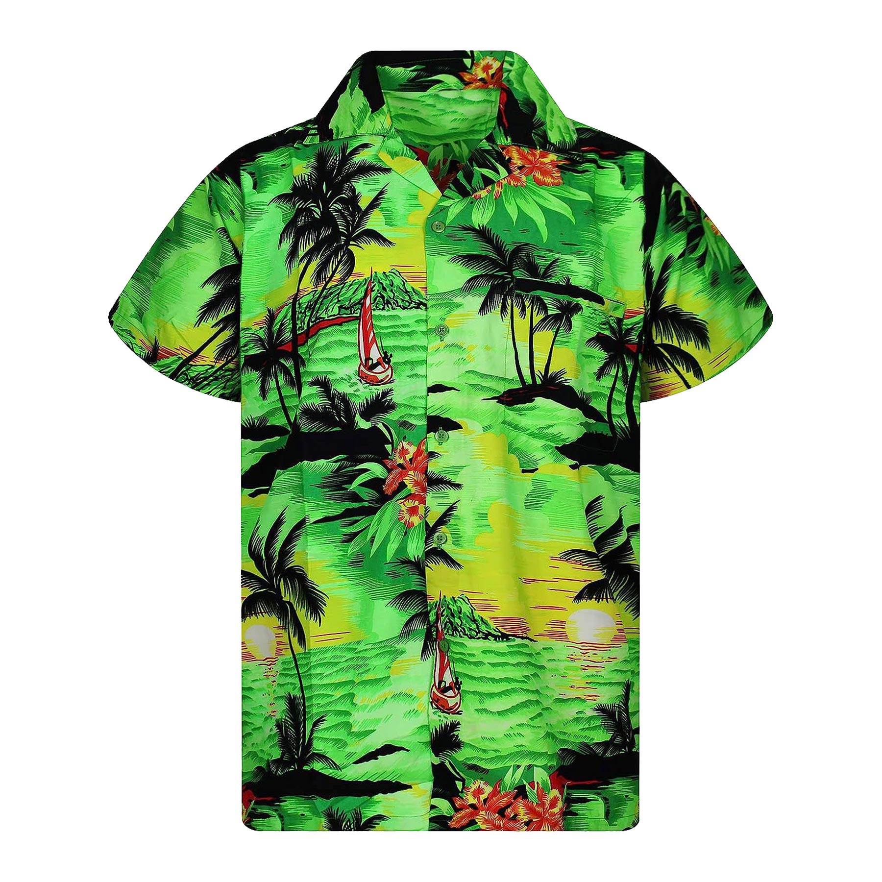 Mens Hawaiian Short Sleeve Shirt 28