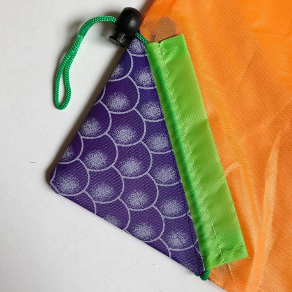 Fold Pull Cord Shopping Grape Bag 11