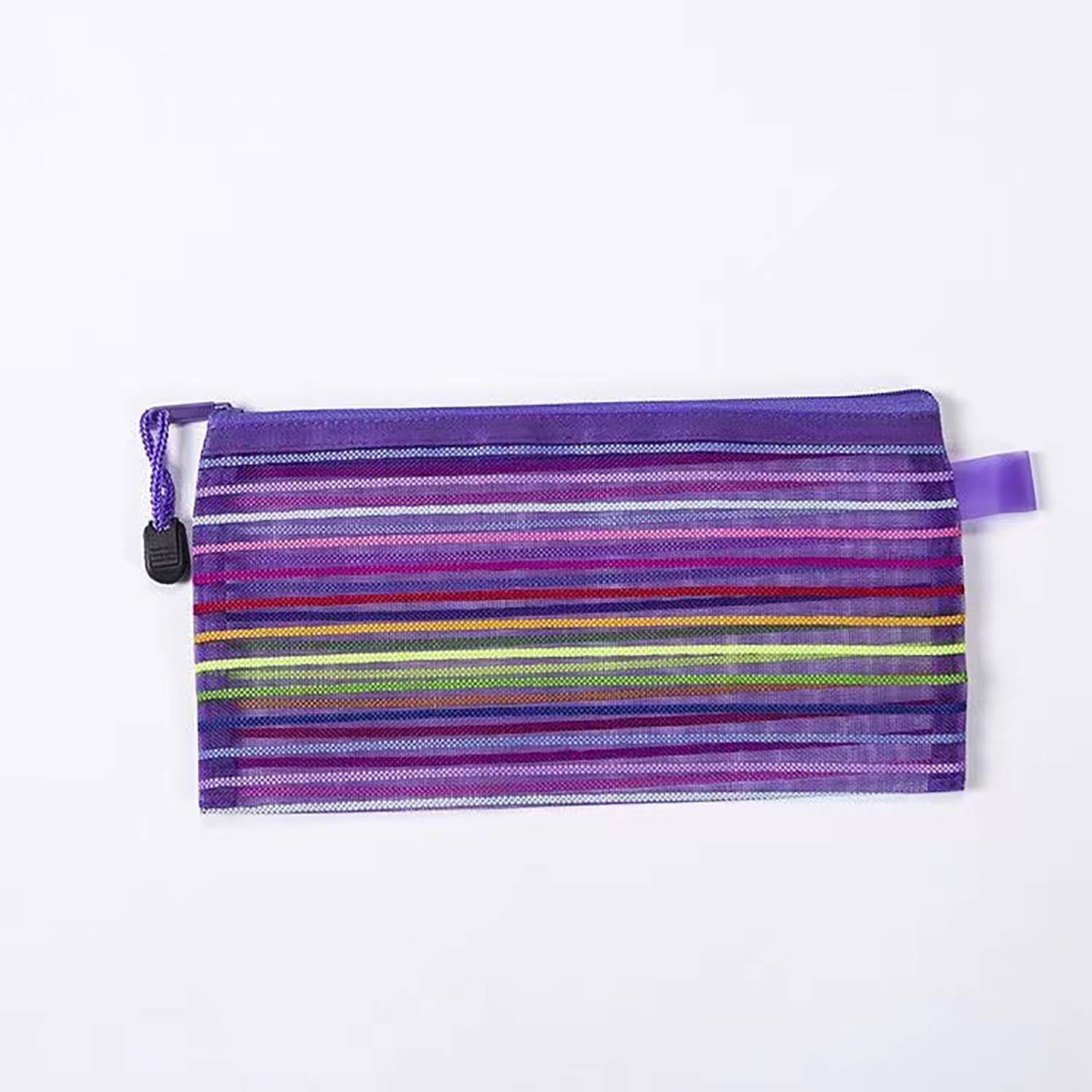 Multicolor Mesh Stationery Storage Bag for Students 5
