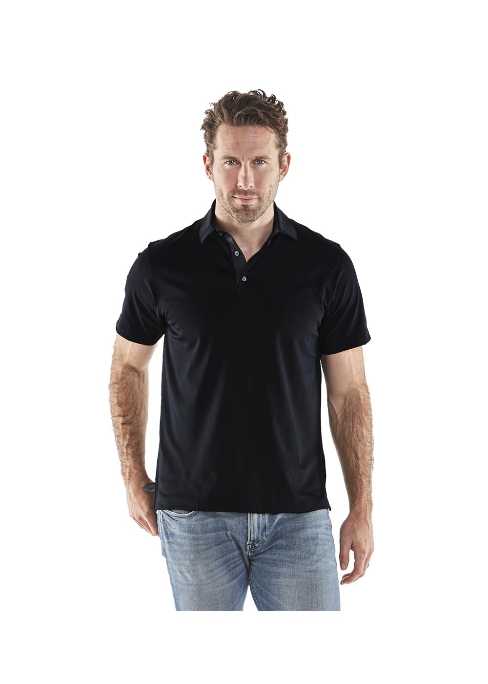 Storm Creek Men's Visionary II Solid Short Sleeve Polo