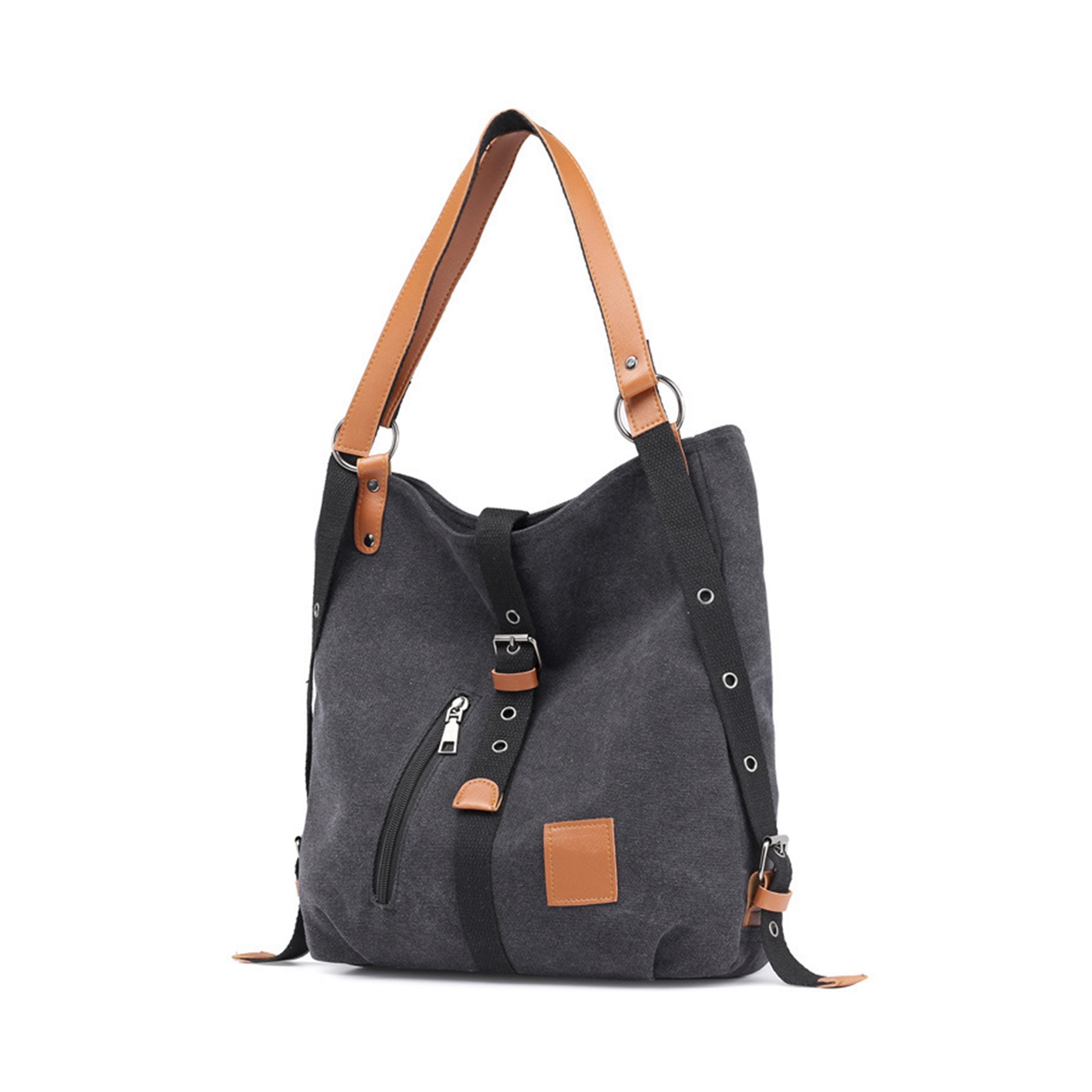 Vintage Canvas Shoulder Shopping Bag 3