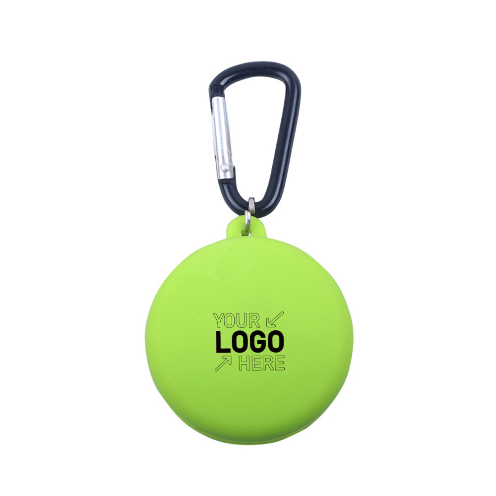 Silicon key chain earbuds case 5