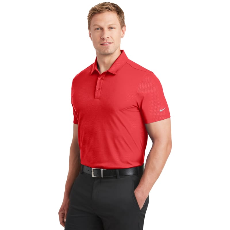 Nike Dri-FIT Embossed Tri-Blade Polo. 19