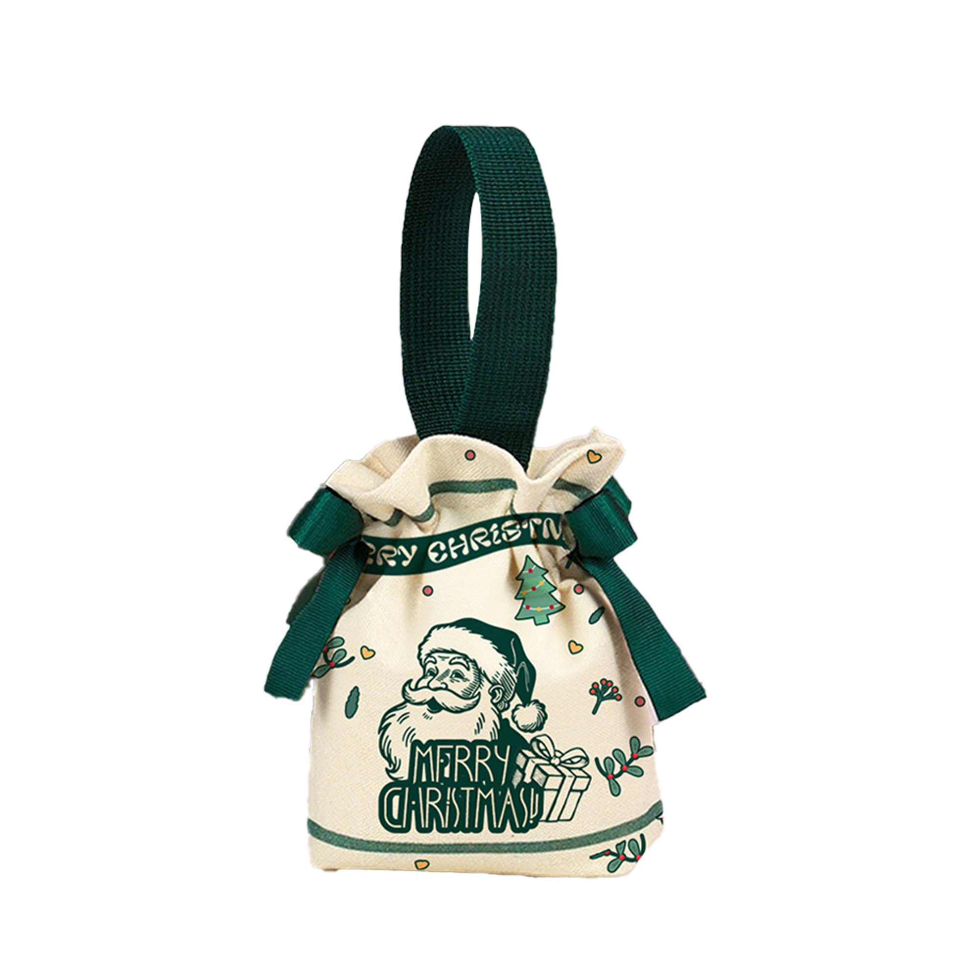 Christmas Candy Canvas Bag, custom tote bag with logo imprint 9