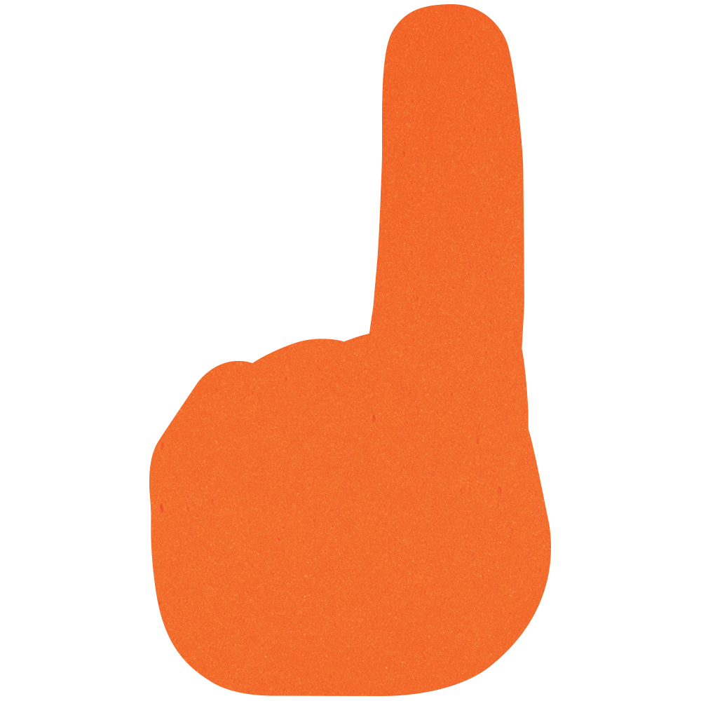 20" #1 Foam Finger 12