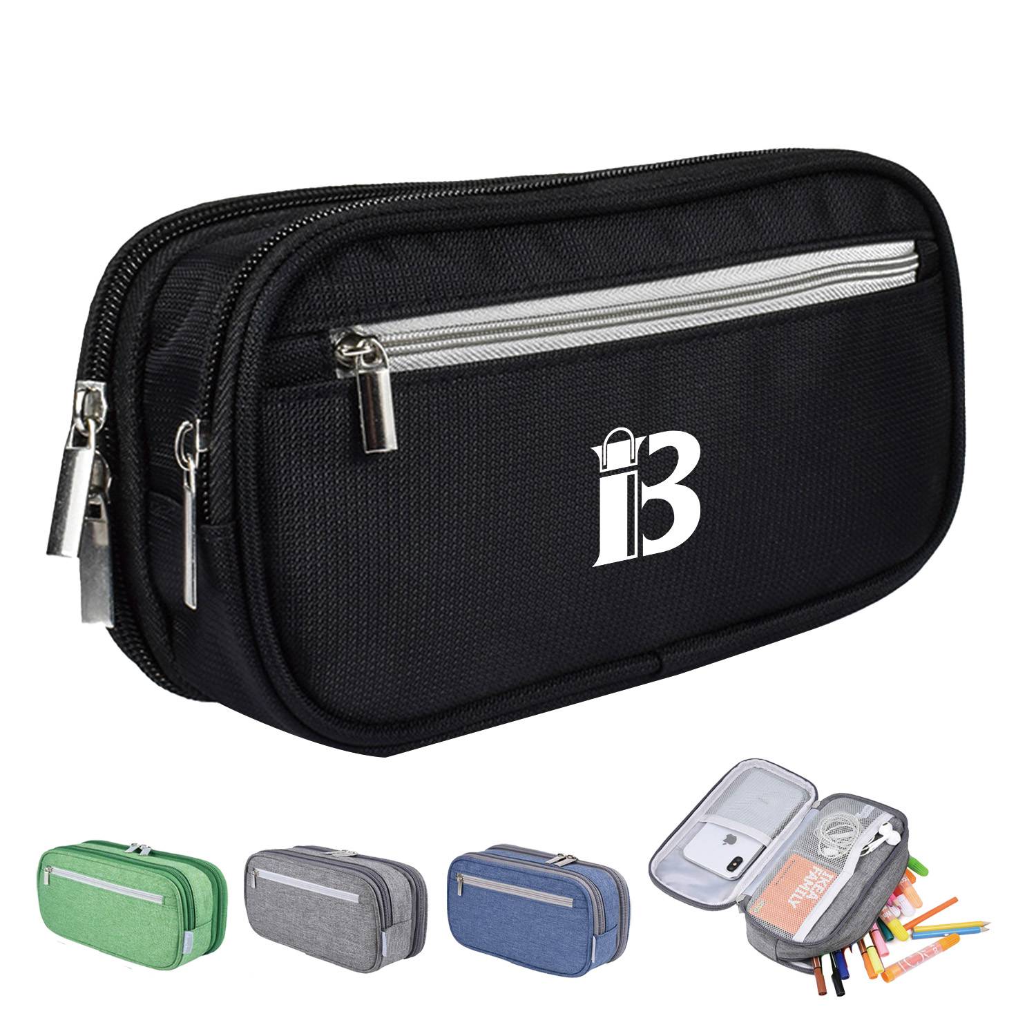 Students School Oxford Pencil Case Bag 7