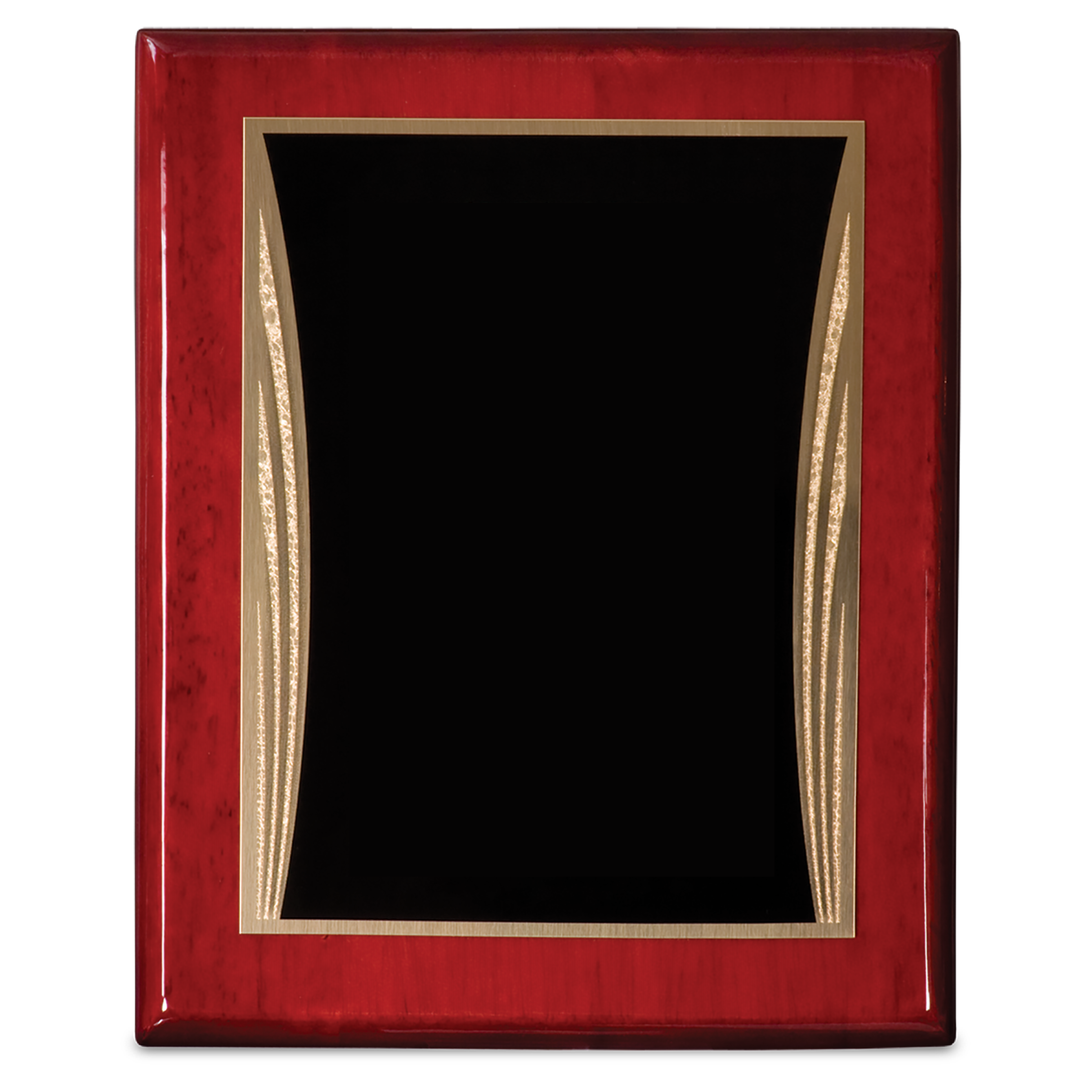 Premium Rosewood Piano Finish Plaque W/ Blk Showtime Plate 4