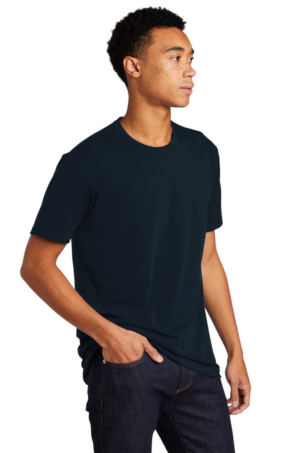 Next Level Apparel Adult CVC Sueded Tee. NL6410 47