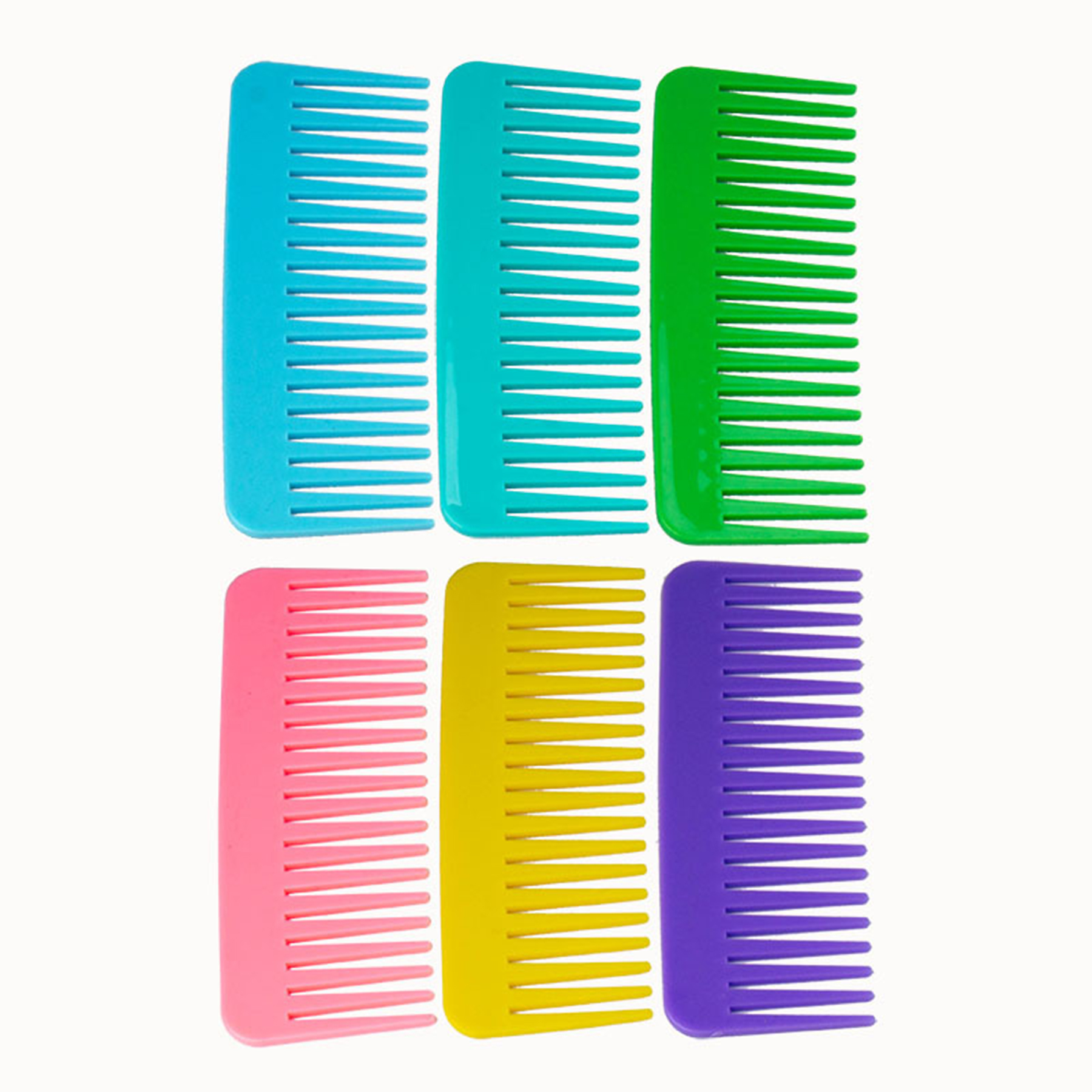Wide Tooth Plastic Comb 3