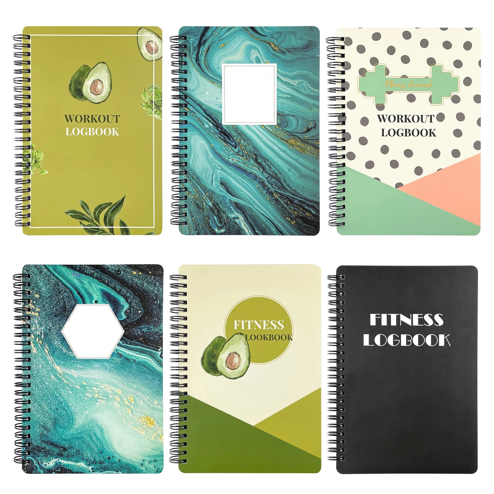 10"x6" Custom Spiral Notebook 5