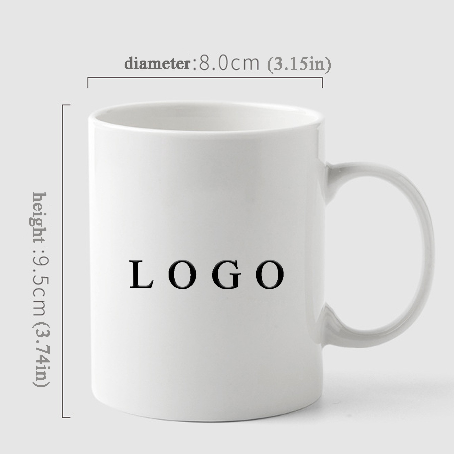 11Oz Ceramic Coffee Mugs