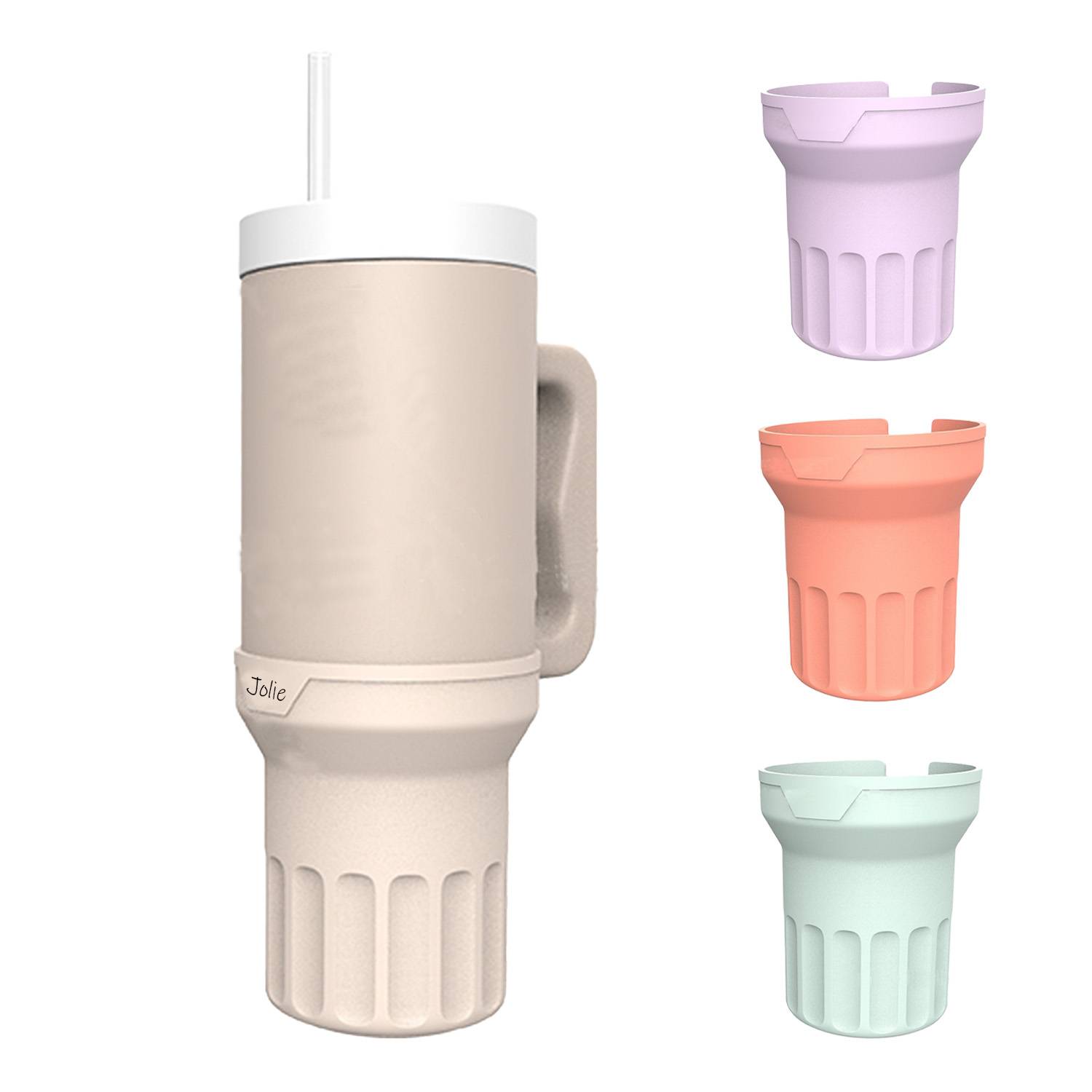 Silicone anti-drop cup cover 6