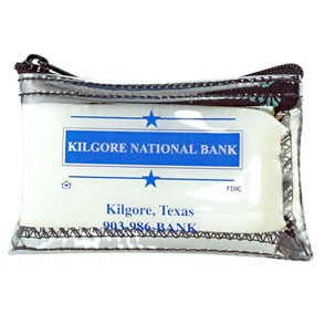 Clear Vinyl Standard Coin Bag 2