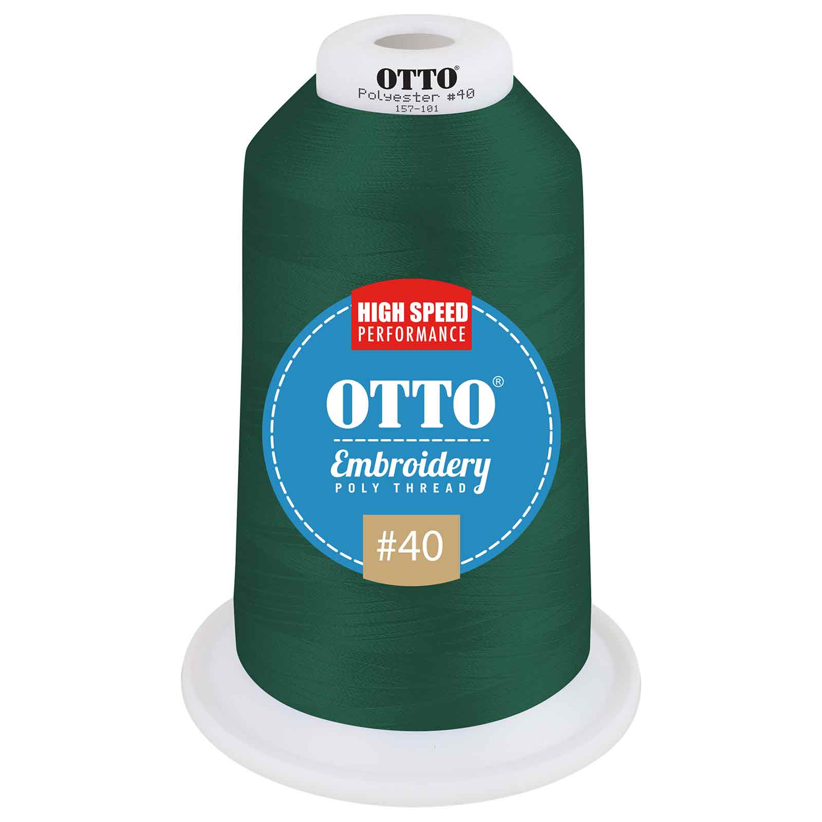 OTTO Embroidery Poly Thread #40 5,500 yd. King Cone 1018