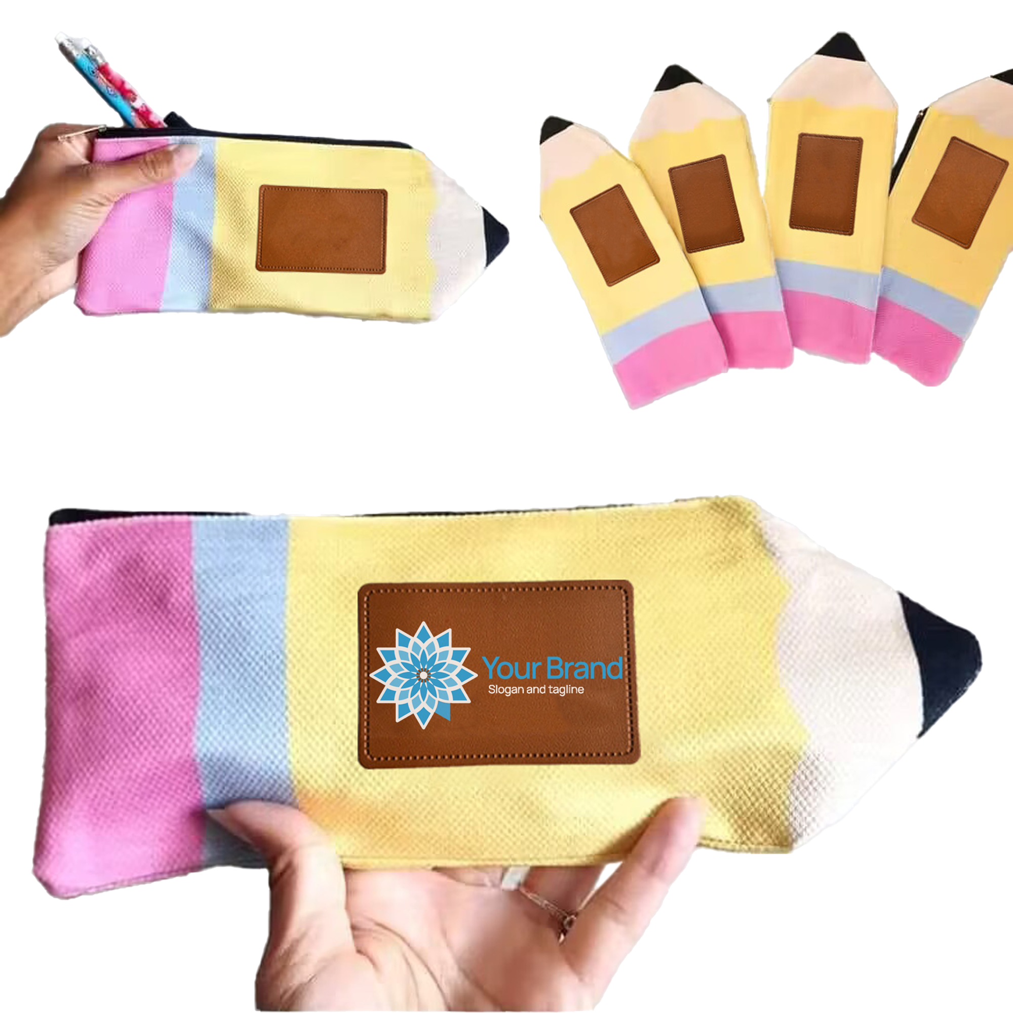 MOQ 10pcs Custom Name Pencil Case 2