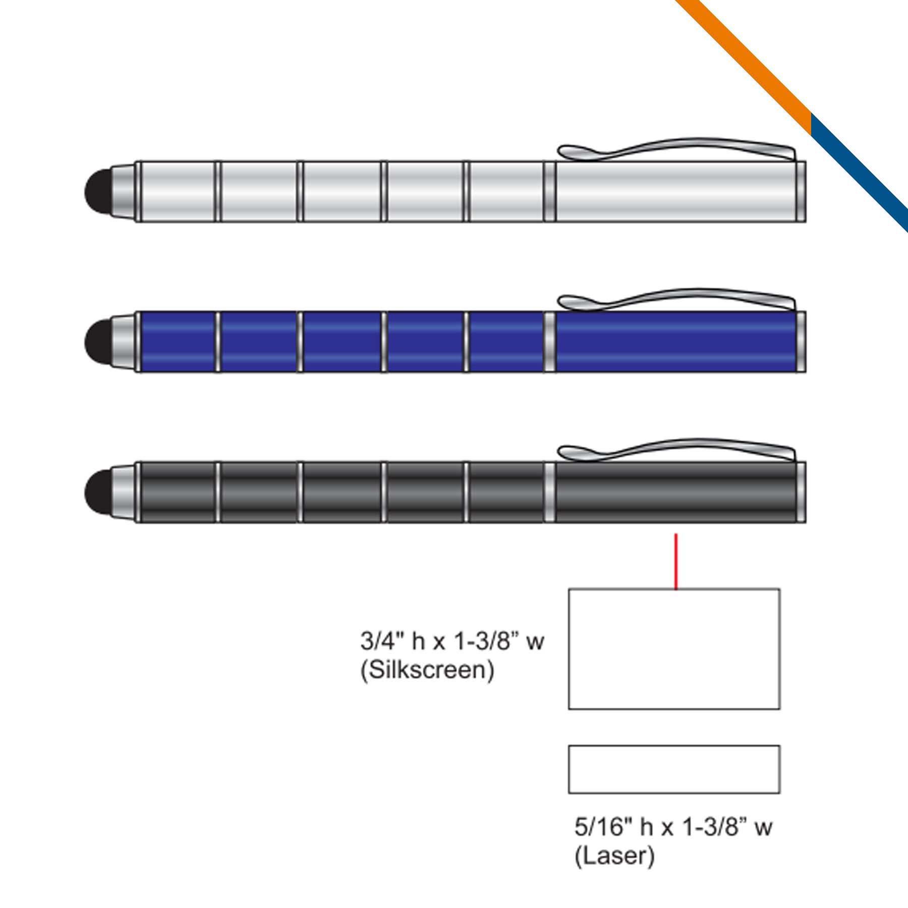 Jadom 2in1 Stylus Pen 3