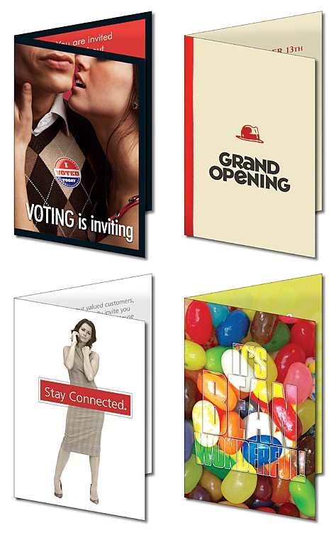 Greeting Card - 5x7 Folded with Envelopes – UV-Coated (1S) – 10 pt. 5