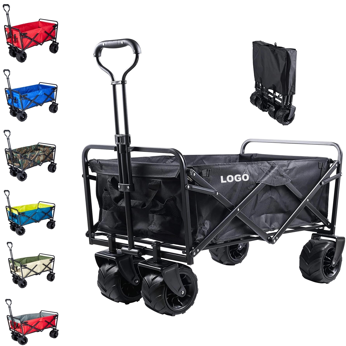 Heavy Duty Folding Wagon Cart Utility 2