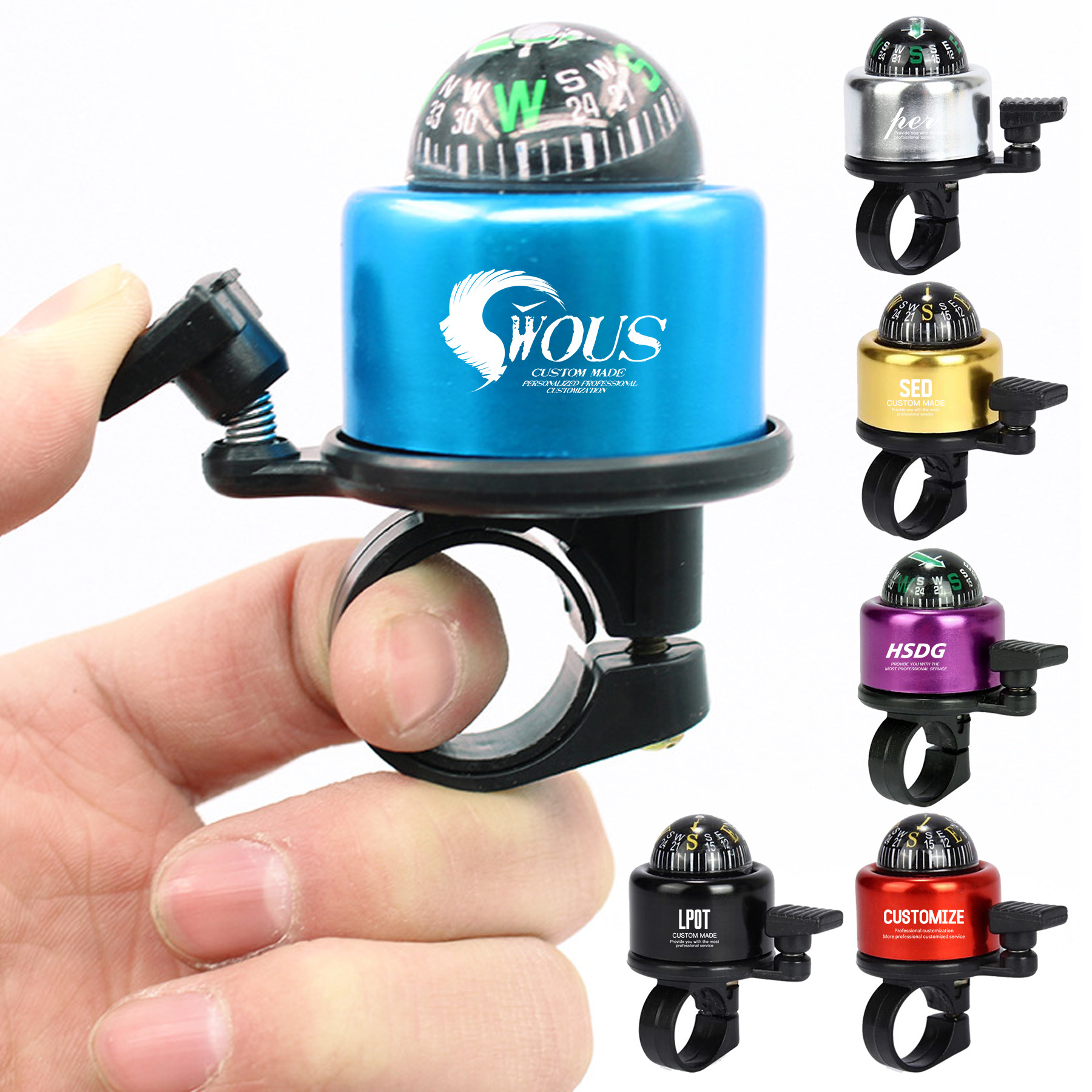 Compass Bicycle Bell 3