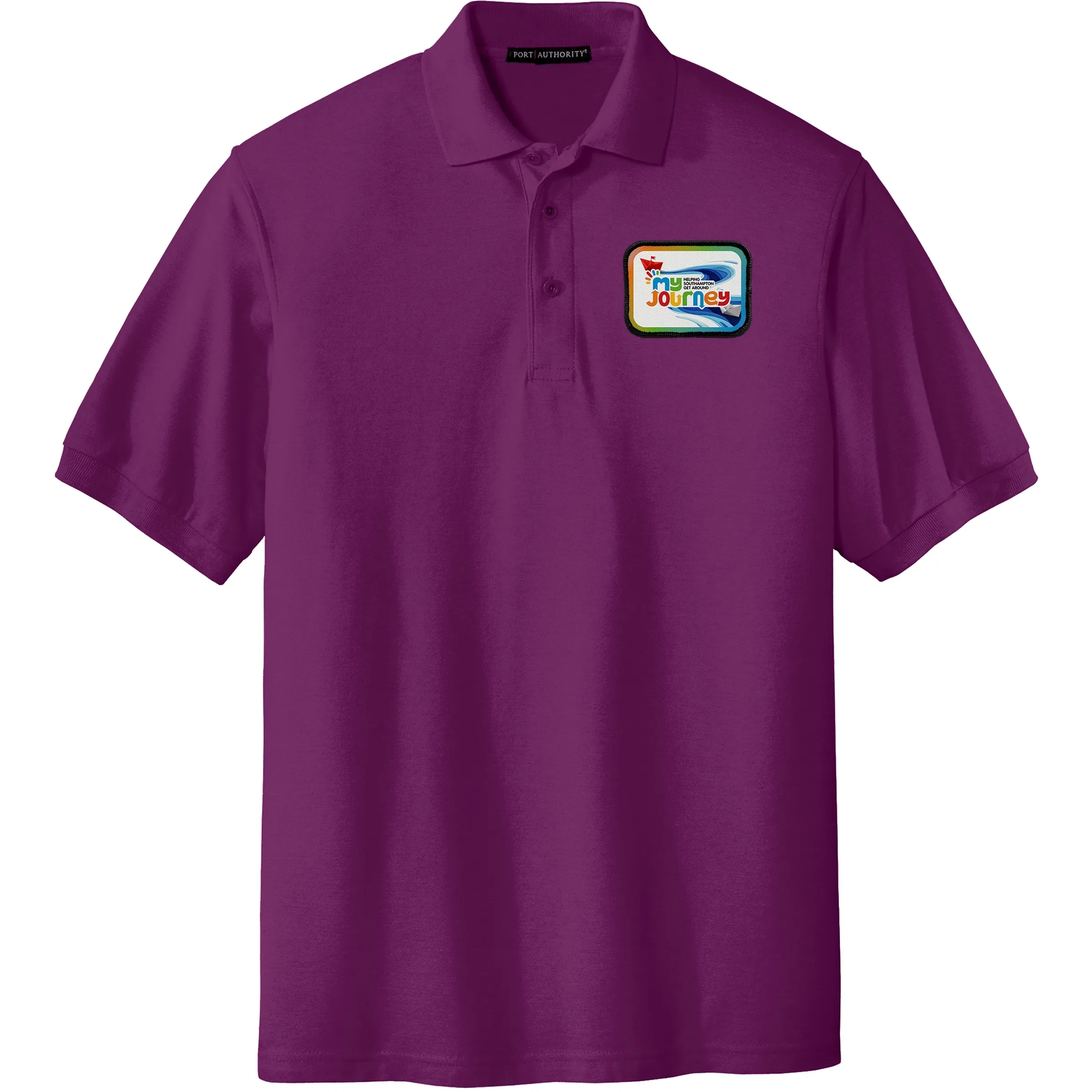PORT AUTHORITY(R) SILK TOUCH(TM) POLO WITH EMBLEM 10