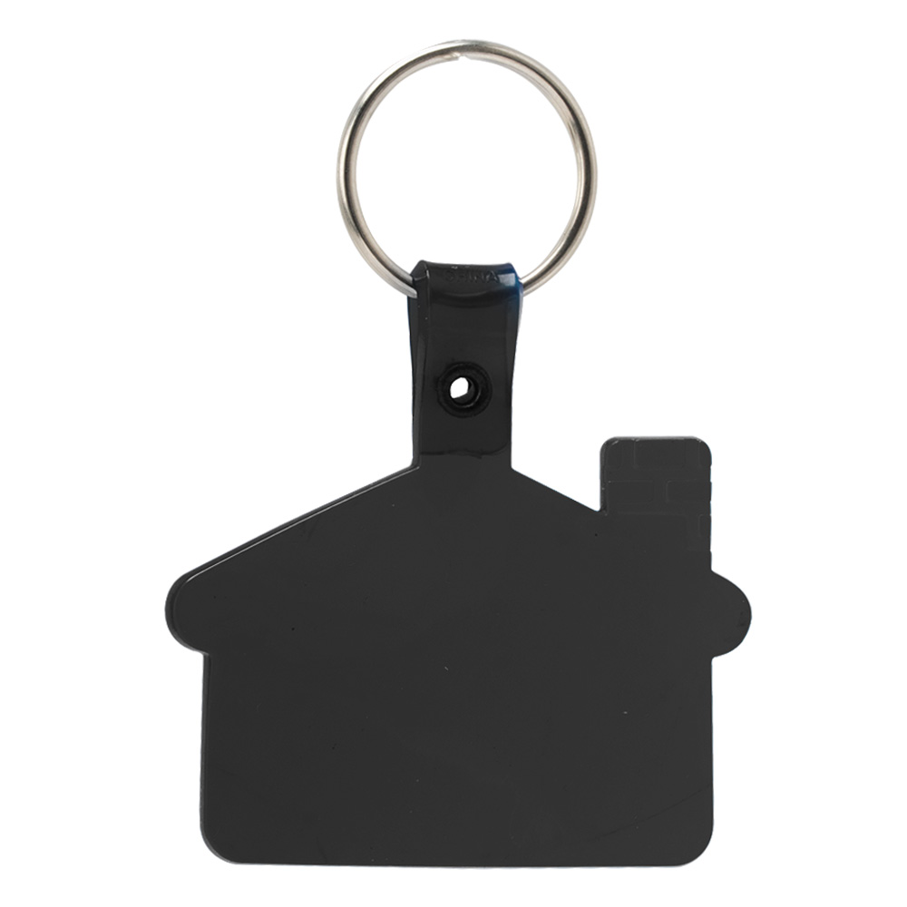 House Shaped Soft Key Tags