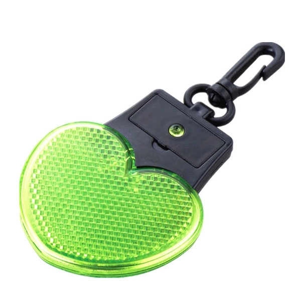 Heart Shaped Flashing Reflector Light 4