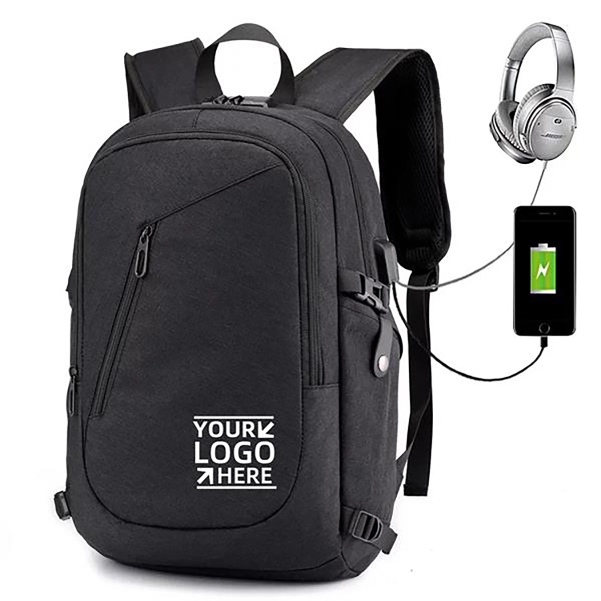 Travel Laptop Backpack Water Resistant Anti-Theft Bag 3