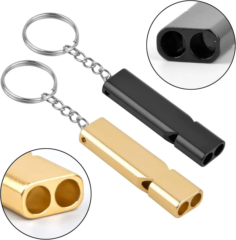 Dual-Tube Survival Whistle 2