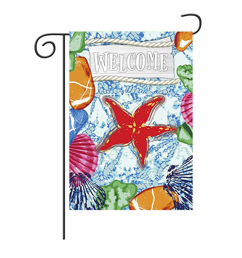 Garden Flag with Pole 2