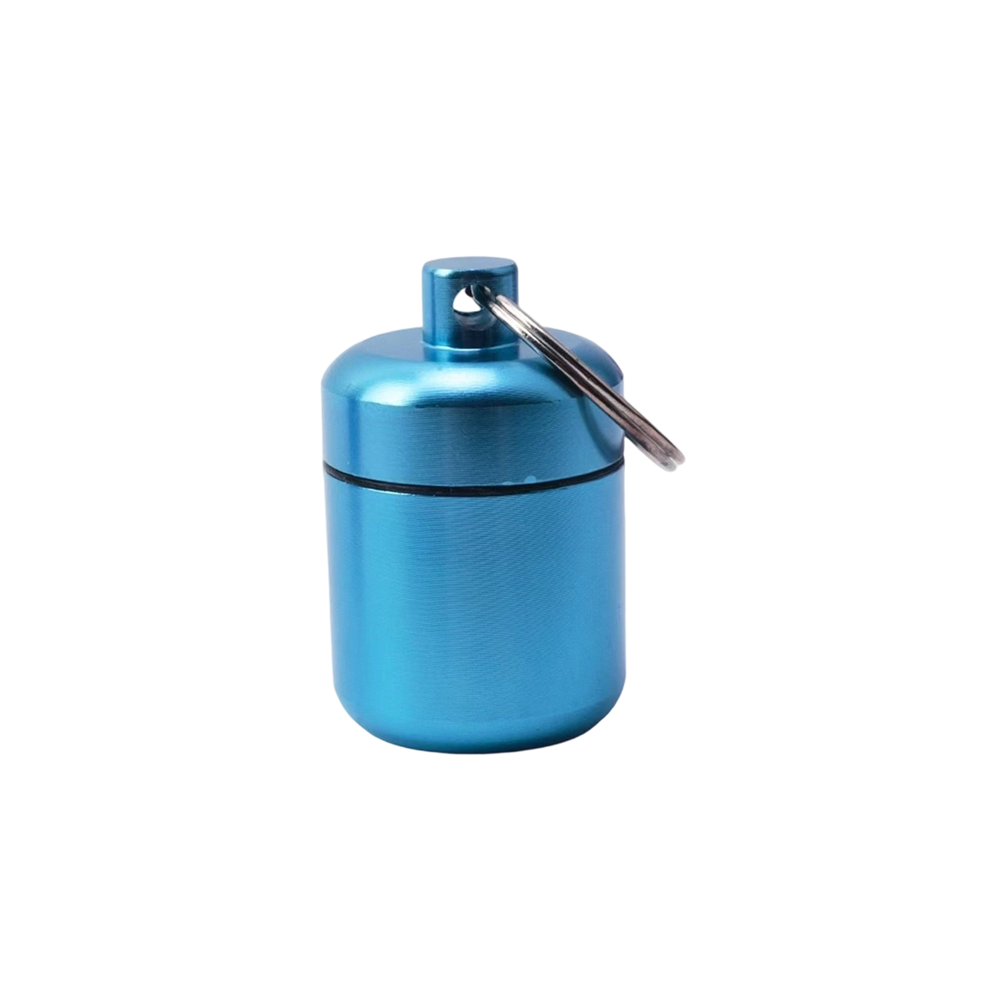 Aluminum Waterproof Portable Pill Box Keychain 11