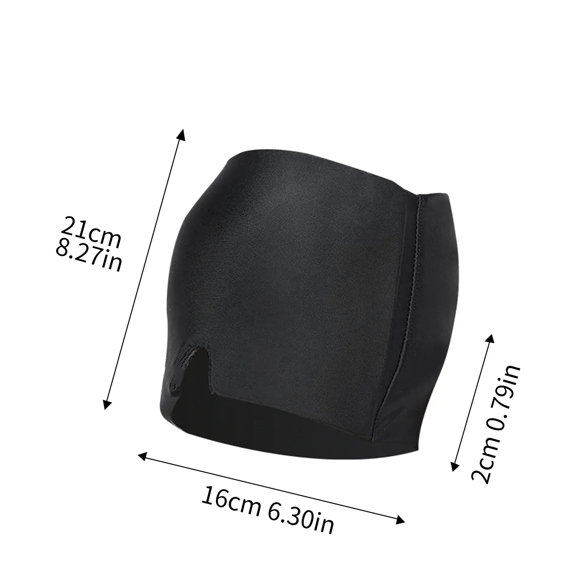 3D Contoured Sleep Mask With Full Light Blocking Design 2